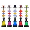 Medium Arabische waterpijp enkele buis waterpijp set rookset shisha