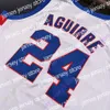 2022 2020 New NCAA College DePaul Blue Demons Trikots Aguirre Basketballtrikot Weiß Größe Jugend Erwachsener