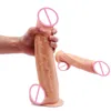 32 cm 12 Zoll Realistischer Super Big Dildo Flexibler Penis Schwanz mit starkem Saugnapf Riesendildos Schwanz Erwachsenes Sexprodukt für Frauen 220818