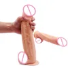 32cm 12 pouces réaliste super gros gode pénis flexible bite avec forte ventouse énorme godes coq adulte produit de sexe pour les femmes 220818