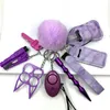 Self Defense Keychain Suit Personal for Girls Women Safety Key Ring with Hand Sanitizer Bottle Holder Pompom Whistle 2208184358119