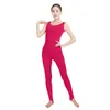 BodybuildingジムスーツStirrups Lycar Spandex Catsuit Costumesレディースボディスーツタイツワンピースアニメステージコスプレパフォーマンスジャンプスーツ