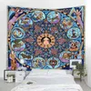 Boho Hippie Wall Hanging Tapestry Curtain Ethnic Pattern Map Decoration Carpet Mandala Scene Witchcraft J220804