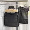 Вниз куртки дизайнеры дизайнеров Parkas Homme Outdoor Winter Jassen Overwear Большой меховой капюшон с капюшоном Fourrure Manteau Dow