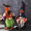 2022 fête décoration nouvelle Halloween araignée citrouille Rudolph poupée sans visage accessoires décoratifs pour enfants mise en scène