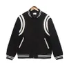 ColorBlock Jacket m￤n h￶gkvalitativ vintage lappt￤cke rockar herr baseball outwear topps 22fw