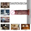 78inch Real Skin Feeling Realistic Dildo Sliding Foreskin Design Suction Cup Huge Dick Adult Erotic Sex Toy for Woman 2208187158651