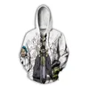 Men's Hoodies & Sweatshirts Phechion Men/Women's Gorillaz 3D Print Casual Zipper Coat Hip Hop Tops Sports Zip Hoodeds B45Men's