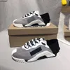 2022De nieuwe man Fashion Women schoenen heren lederen veterplatform oversized sole sneakers wit zwart casual hc mkjkk00001sasdasdaws