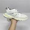Triple S Casual Shoes Chunky Men Sneaker Runner Blue Ice Grey Trainer Lime Metallic Silver Pastel Fluo Green Dad Shoe Fashion Desig