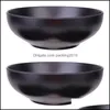 Bowls 2Pcs Japanese Style Noodle Simple Soup Bowl Container For Home Drop Delivery 2021 Garden Kitchen Dining Bar Dinnerw Packing2010 Dhhpa