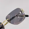 Solglasögon 2023 Womens Designer Solglasögon med kedje Geometrisk modern stil Bumpstruktur Show Fashion Charm Anti Ultraviolet Retro Sun Shades Man 5ehu