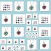 ペンダントネックレスコンステレーションネックレスルーシーバースデーハートチョーカーbijoux femmeクリスタルドロップデリバリー2021ジュエリーペンダントmjfashion dhfng