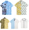 Heren Designer Shirts Zomer Casual Shirts Met Korte Mouwen Mode Omgekeerde Driehoek Losse Polo's Strandstijl Ademende T-shirts Tees Topkleding Meerdere stijlen M-3XL