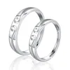 Hochzeit Ringe Kreative Für Frauen Männer Liebhaber Paar Ring Set Freundschaft Engagement Band Offene Liebe Sonne Mond Trend Schmuck hochzeit