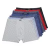 Men's 95%bamboo fiber underwear breathable mens boxers shorts men underwear fashion underpants plus size 9XL11XL 5PCS/LOTMX190904