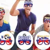 DHL Fashion Party Lunettes Football Cheer Football Collectable Décoration Fan Fournitures 916
