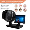 Beauty Salon Use Bitmoji Ai Intekkigent Image Facial Detector Skin Analyzer Magic Mirror Skin Testing Analysis