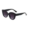 Överdimensionerade solglasögon för kvinnor Svart mode lyxdesigner stor ram för kvinnor solglasögon utomhus körning glasögon