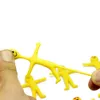 5 cm mjukt gummi Little Yellow Man Toys Smiley Expression Decompression Toy kan str￤ckas i Half Creative Vent Toys 28