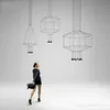 Pendant Lamps Nordic Post-modern Geometric Long Line Chandelier Lights Simple Creative Living Room Dining Hanglamp Luminaire Lamparas LedPen