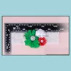 Hair Accessories Christmas Europe Fashion Baby Headband Infant Kids Lace Flowers Hairband Elastic Headwear Children Accessory Mxhome Dhq2D