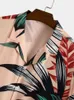 Kaus Hawaii Pria Pakaian Pendek Cetak Kaus Daun Kura-kura Kasual Musim Panas Celana Pendek Pantai Setelan Dua Potong 2022 Set Pria Mode Baru T220819