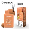 Tastefog Qute scatola di vaporizzazione usa e getta 2% Kit di vaporizzatori per sigaretta elettronica Puff 800 E-cig 15 gusti in stock prezzo all'ingrosso con versione CE ROHS TPD