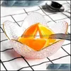 Dinnerware Define Creative Transparent Petal Bowl Irregar Salada Fruta Dipa Disp Hammer Eye Glass Drop Drop 202 Packing2010 DHXON