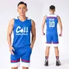 Vêtements de gym adultes en gros d'uniformes de basket-ball pas cher ensembles de basket-ball pour hommes en polyester personnalisé.