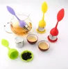 UPS Tea Bag Coffee Tools Silicone Infuser with Food Grade Leaf Strainer Stainless Steel b0824
