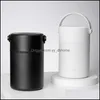 Geschirr-Sets 800 ml/1000 ml Doppelte Edelstahl-Thermal-Lunchbox mit faltbarem Löffel Tragbare Vakuumflasche Insation Sou Yydhhome Dhslq