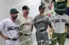 2022 Mens Augusta GreenJackets Jersey 2021 New White Beige Grigio Rosso Personalizzato Qualsiasi nome Qualsiasi numero Camicie a doppia cucitura Maglie da baseball