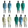 Niet-geweven beschermende kleding wegwerp isolatiekaders Kledingpakken Anti Dust Outdoor Beschermende kleding wegwerp Raincoats C0819