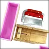 Baking Pastry Tools Set Wooden Soap Loaf Cutter Mold And Rec Sile P31D Drop Delivery 2021 Home Garden Kitchen Dining Ba Packing2010 Dhv93