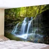 Prachtig natuurlijk bos grote muur tapijten hippie hangende bohemian mandala decor muurschildering kamer J220804