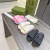 2022SS Women 50mm Designer Miami Slippers Embossed Douber G Platform Rubber Slides Sandals Block Heel Punk Pool Sandal 1.5 in Slide Macaron