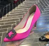 2022 Yeni varış Marka Tasarımcısı Parti Düğün Ayakkabı Gelin Kadınlar Bayanlar Sandalet Moda Seksi Elbise Ayakkabı Sivri Burun Yüksek Topuklu Deri dış 9.5 cm