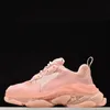 Designer Damen Basketball Herren Sneakers Sportschuhe Triple S Mode klare Sohle Leder Stickerei Schaum Beige Luxus Damen Pops Laufschuh 35-45