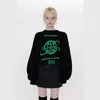 Men's Sweaters Street Sweater Women Earth Letter Harajuku Kniting Tops Loose Warm Pullover Autumn Winter Japanese Girl 2022Men's