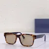 Nowe okulary przeciwsłoneczne projektowania mody 0340SA Classic Square Frame Znakomite wykonanie popularne i proste styl wszechstronne okulary ochronne UV400 na zewnątrz najwyższej jakości