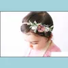 Haarschmuck Europa Infant Baby Stirnband Elastische Blumenkrone Pografie Requisiten Band Zubehör Mxhome Drop Lieferung 2021 Baby Mxhome Dh7Nn