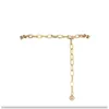 Mulher Golden Caist Chain Body Y2K Office 365 Belt Trend Designer de moda para cal￧as Vestido Streetwear Acess￳rios g￳ticos 220819