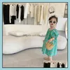 Robes de filles Summer Baby Casual Robe Dentelle Dos Nu Dots Enfants Enfants Princesse Mxhome Drop Livraison 2021 Bébé Maternité Clot Mxhome Dh6Cf