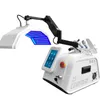 6 in 1 PDT-Therapie Photodynamische Schönheitsmaschine 7 Farben LED-Licht Aknebehandlung Gesichtsaufhellung Anti-Aging-Hautverjüngung Faltenentfernung RF Bio Cool Scrubber