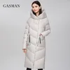 GASMAN Marque De Mode Vers Le Bas Parkas Femmes Veste D'hiver Femmes Manteau Long Épais Outwear Chaud Femme M 206 220818