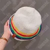 Bai Cheng Rainbow Sticked Hat Designer Beanie Luxury Beanies For Women M￤n varum￤rke mjuka ullhattar h￶gkvalitativ motorhuv