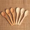 Wooden spoon Jam Spoon Baby Honey Spoons Coffee Scoop New Delicate Kitchen Using Condiment Small 12.8x3cm