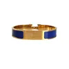 Classic H Bangle Men Femmes 18k Gold Letter Bracelets Luxury Design Bijoux Colorfast Hypoallergenic Birthday Gift