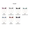 Vintage Sunglasses Women With Chain Small Frame Sun Glasses for Ladies Trendy Luxury Brand Designer Hexagon Eyewear UV400 220819